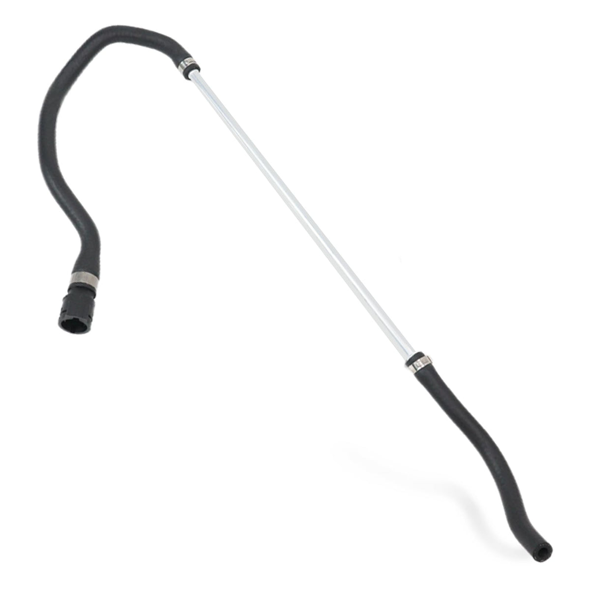 YINAVAGAD front view upper radiator hose showing direct-fit design and durable finish