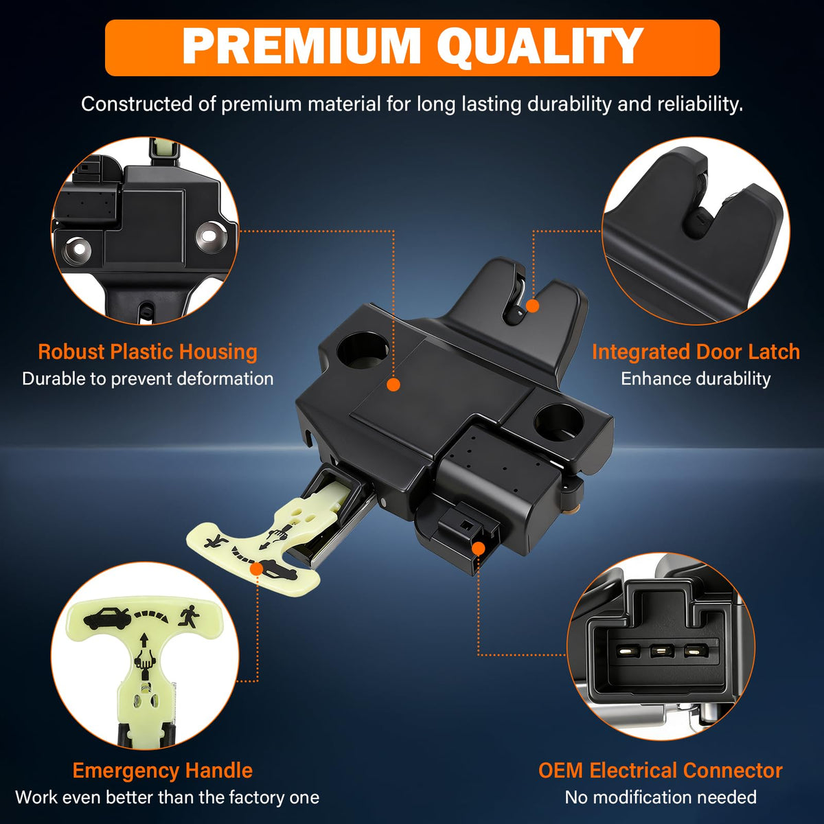 Yinlowa electrical connector detail ensuring correct plug compatibility