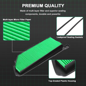 Yinlowa molded frame edge detail ensuring solid seating and a reliable airbox seal