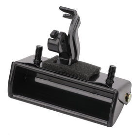 Yinlowa handle angled to show screw locations for straightforward swap
