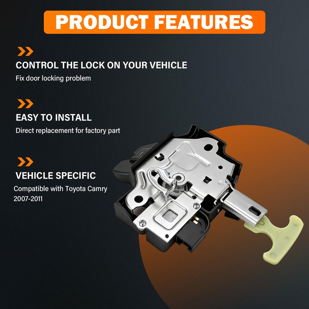 Yinlowa actuator in use with keyfob showing restored remote trunk release