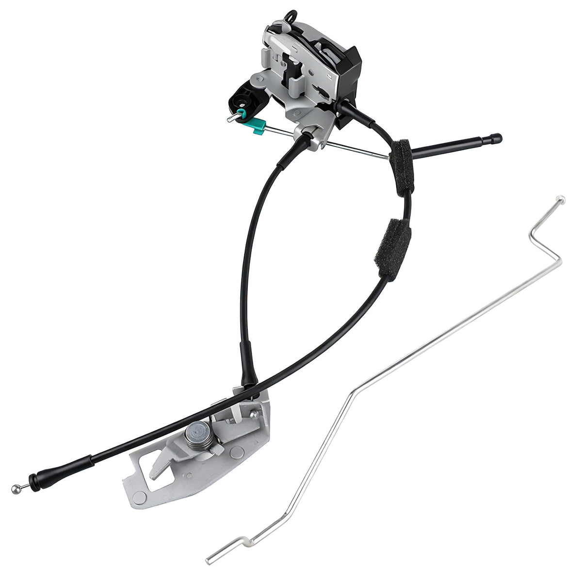 Yinlowa latch side profile showing compact design for straightforward install benefit