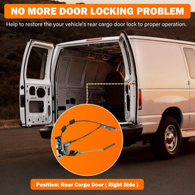 Yinlowa installed on van door showing scale and proper fit benefit