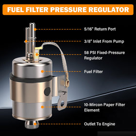 Yinlowa pump side profile illustrating compact design for easy mounting