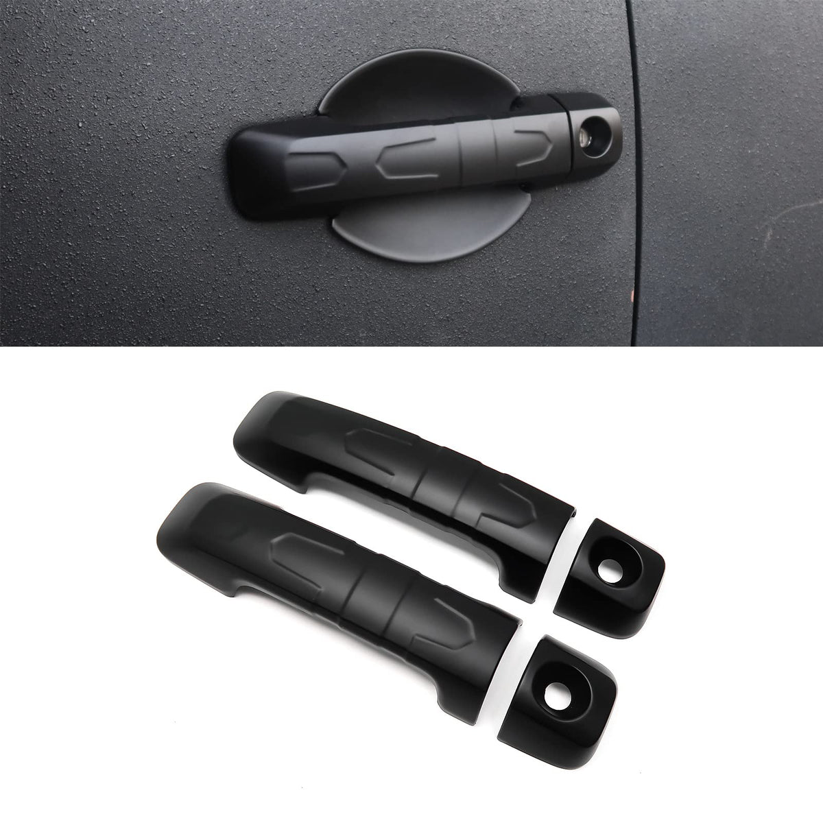 Yipmotiv front view of handle cover showing clean matte finish and enhanced style