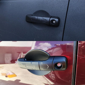 Yipmotiv handle next to ruler illustrating exact size and easy compatibility