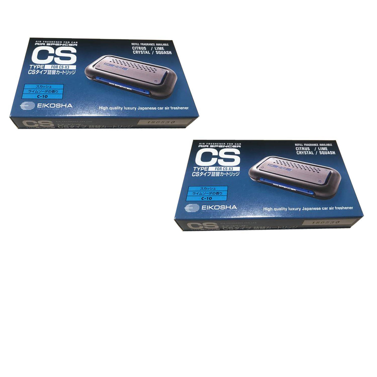 YirehStore CS-X3 refill cartridge close-up showing squash scent cartridge and easy replacement
