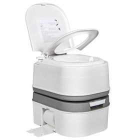 YITAHOME front view of portable toilet showing compact design and easy use