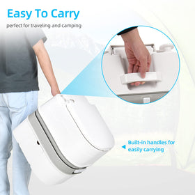 YITAHOME lifestyle camping setup showing reliable sanitation on outdoor trips