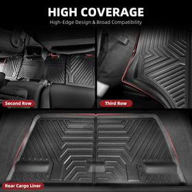YITAMOTOR second row liner detail highlighting secure fit and easy clean