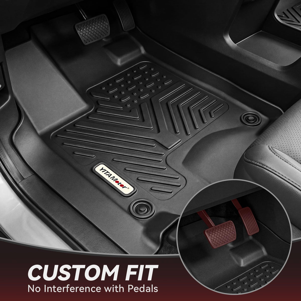 YITAMOTOR third row mat illustrating full-footwell protection and durability