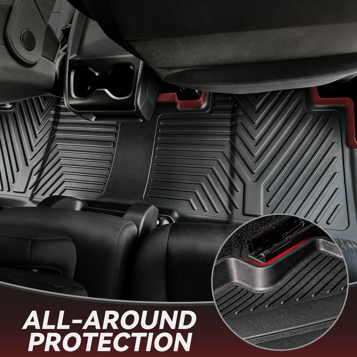 YITAMOTOR anti-slip hooks secured to floor for stable non-slip use