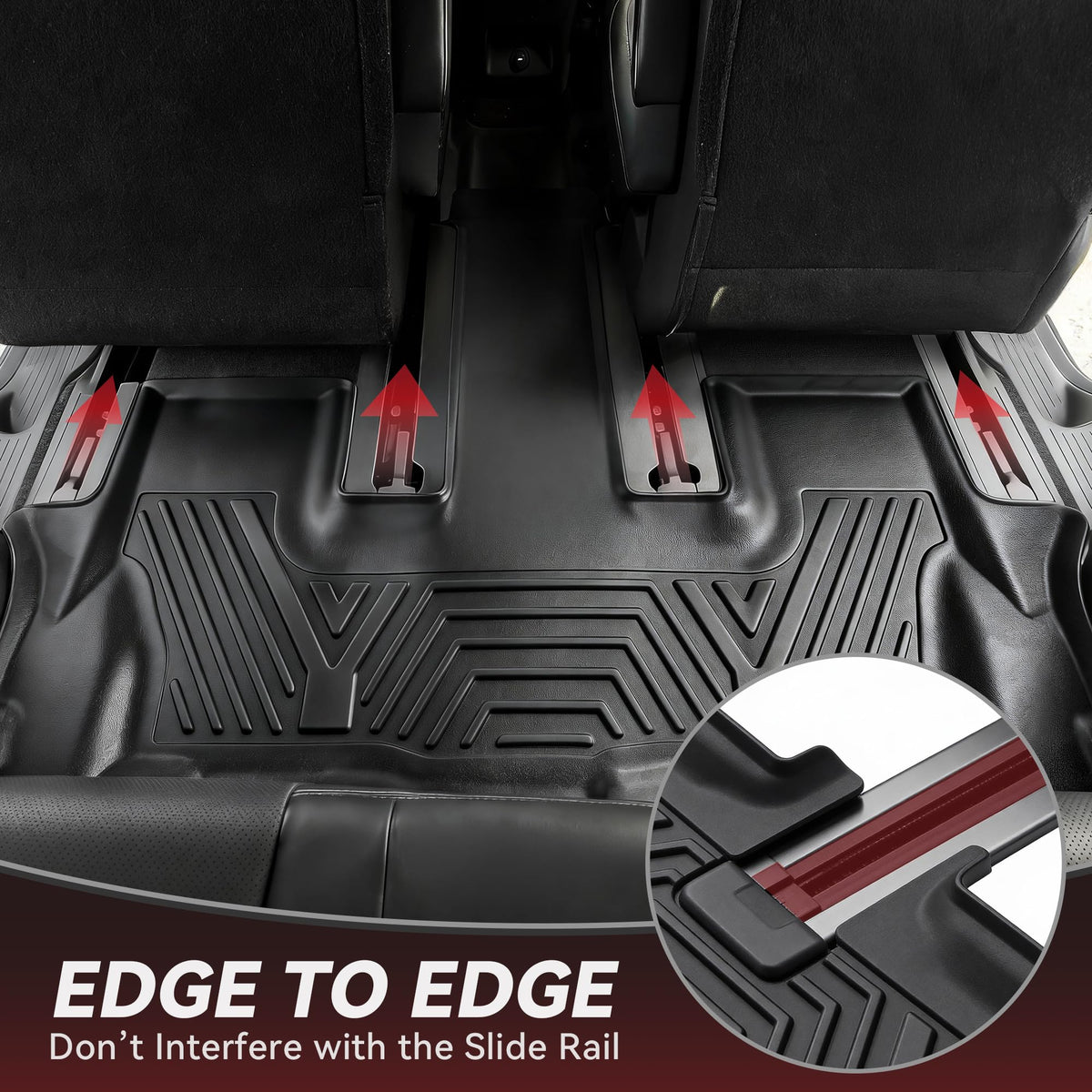 YITAMOTOR cargo liner protecting trunk area from spills and heavy loads