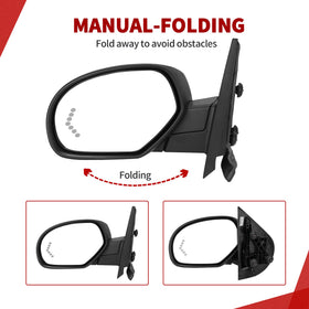 YITAMOTOR extended length shown to demonstrate towing visibility benefit