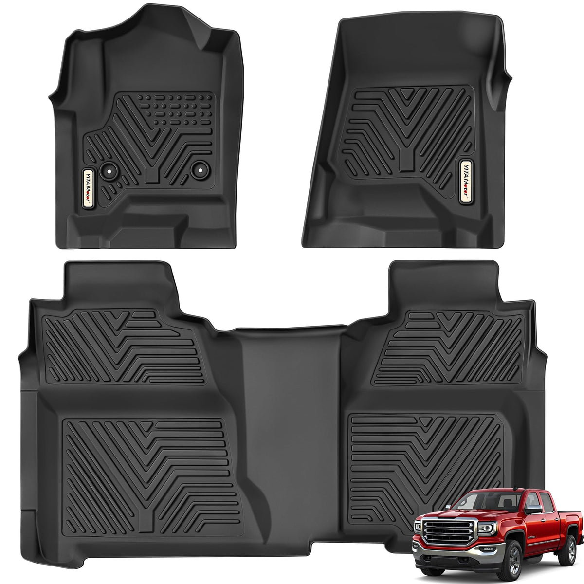 YITAMOTOR front row liner full view showing precise fit and protection