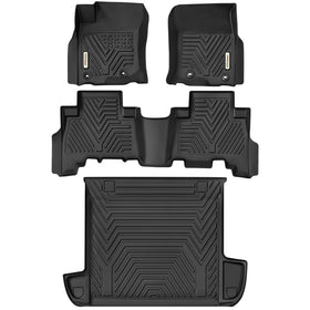YITAMOTOR front seat mat overview showing full coverage and protection