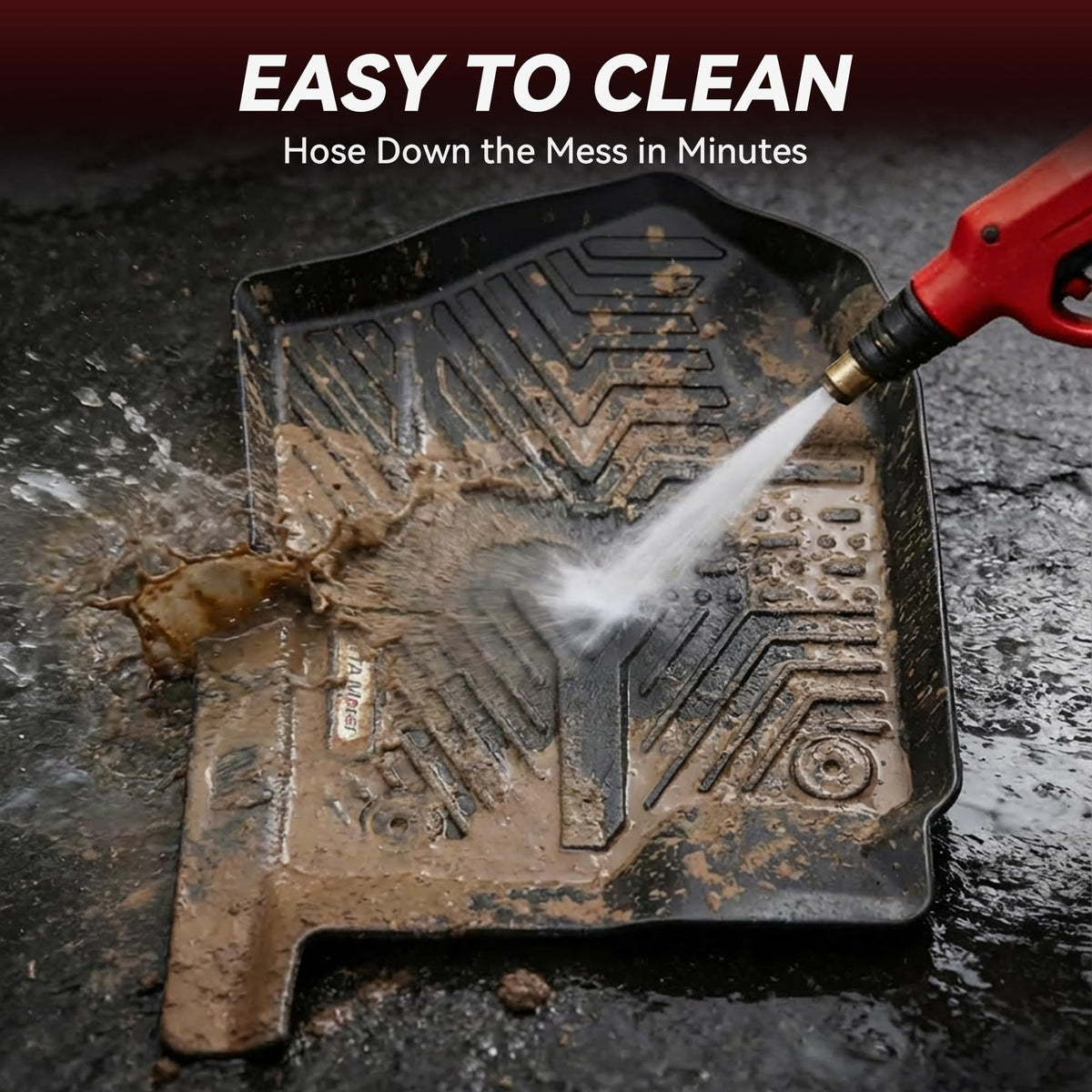 YITAMOTOR rinsing liners with hose for easy cleaning and fast maintenance