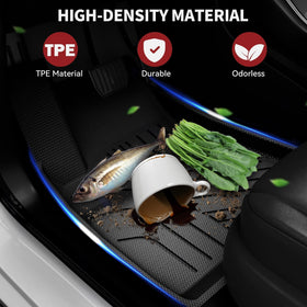 YITAMOTOR rear trunk liner containing cargo mess and preventing stains