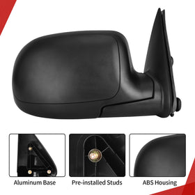 YITAMOTOR mirror plug and mounting points demonstrating easy plug-and-play install