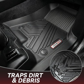YITAMOTOR raised edge detail keeping snow and mud contained