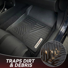 YITAMOTOR rear row liners installed demonstrating full back coverage