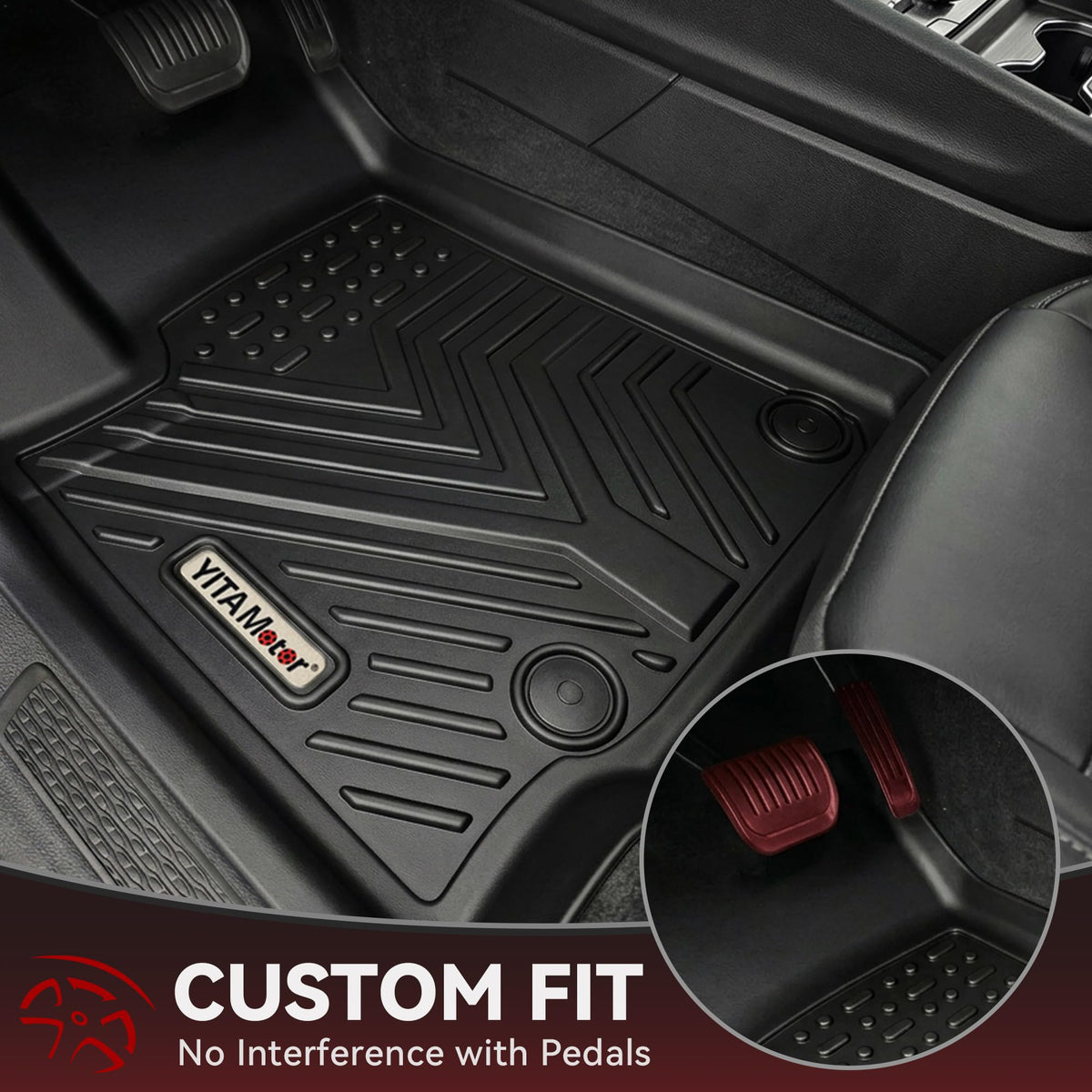 YITAMOTOR rear row fit demonstrating full cabin coverage and safety