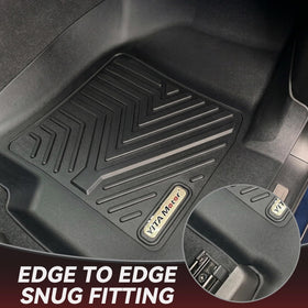 YITAMOTOR raised edge detail preventing spills from reaching carpet