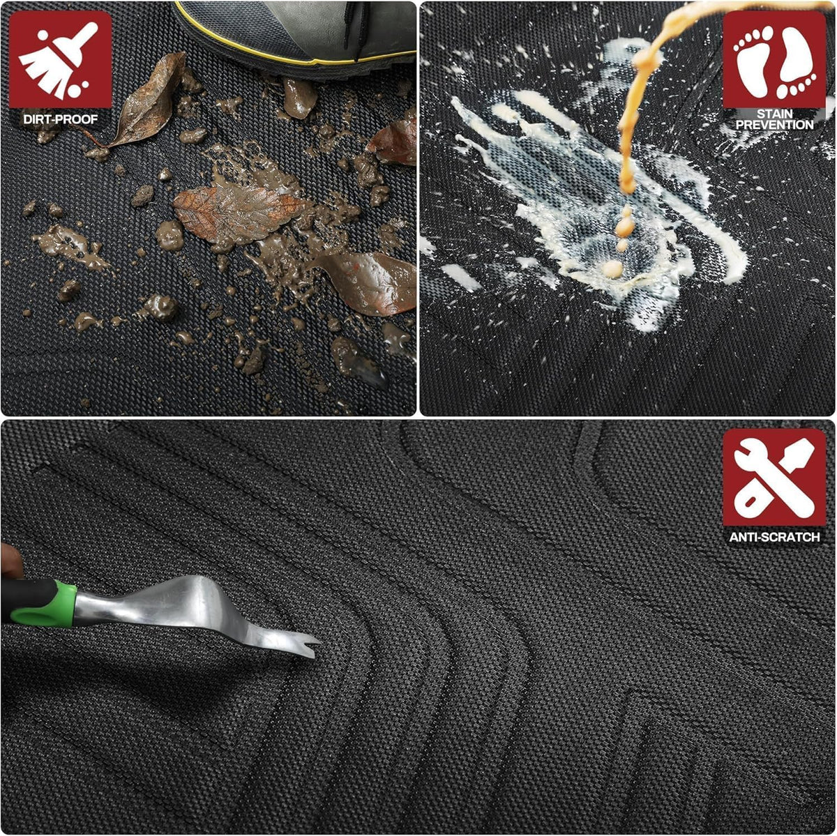 YITAMOTOR trunk well storage liner fit protecting recessed cargo area