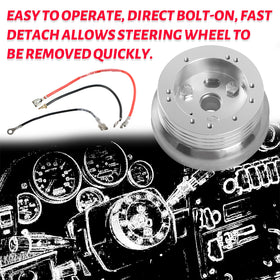 YIUIY installed on aftermarket wheel demonstrating quick-detach convenience