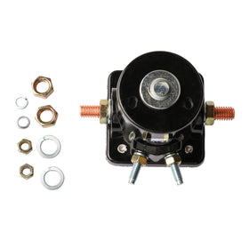 YIXIN solenoid mounted on outboard engine demonstrating straightforward fit
