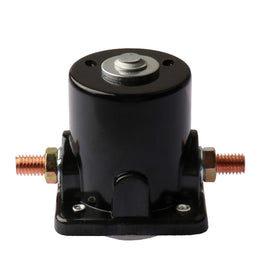 YIXIN solenoid side profile showing mounting holes for secure installation
