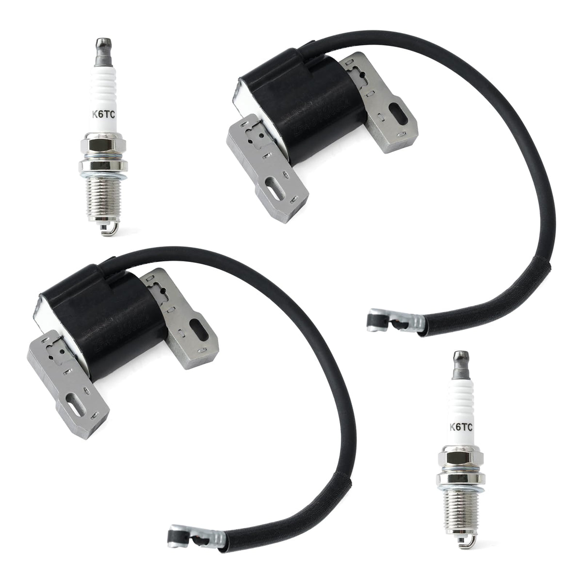 YIYANTO front packaging showing ignition coil and spark plug, confirming compatibility