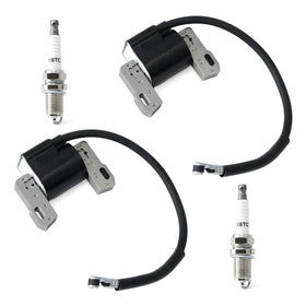 YIYANTO front packaging showing ignition coil and spark plug, confirming compatibility