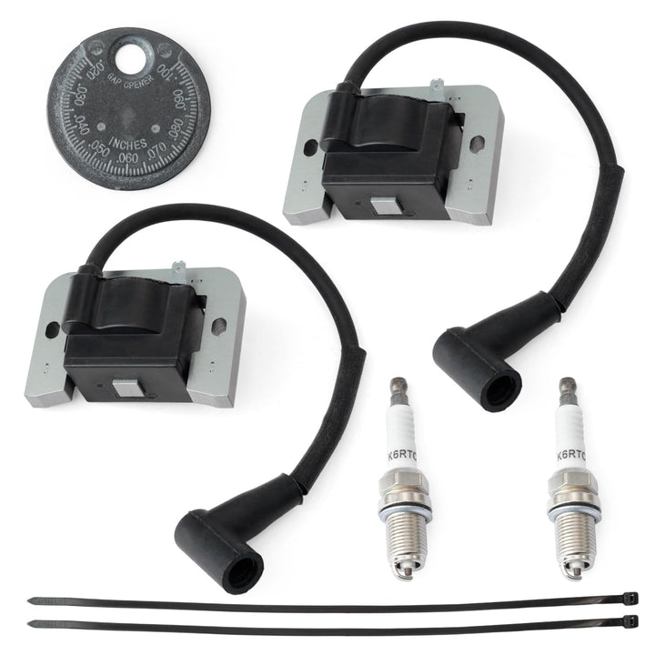 YIYANTO ignition coil front view showing compact design and reliable fit