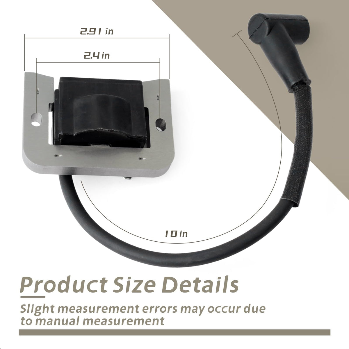 YIYANTO ignition coil heat-resistant housing detail for long-term durability