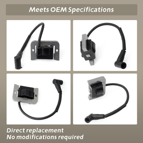 YIYANTO ignition coil shown next to ruler demonstrating correct OEM size