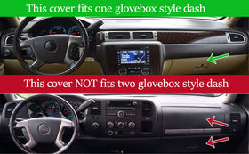 Yiz dash cover installed driver view reducing windshield glare and sun damage