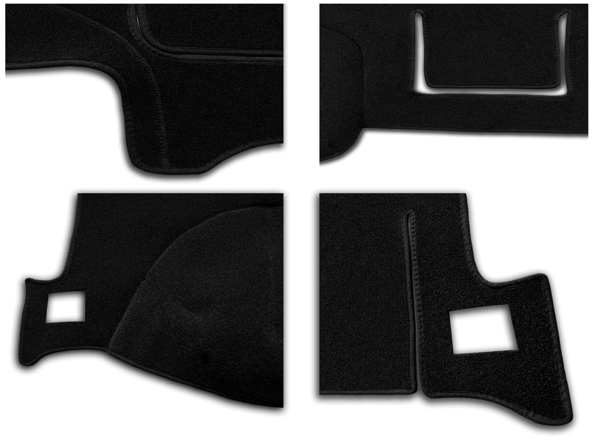 Yiz dash cover Velcro fasteners and instructions for fast secure installation
