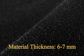Yiz sticky Velcro fasteners during installation for secure non-damaging hold