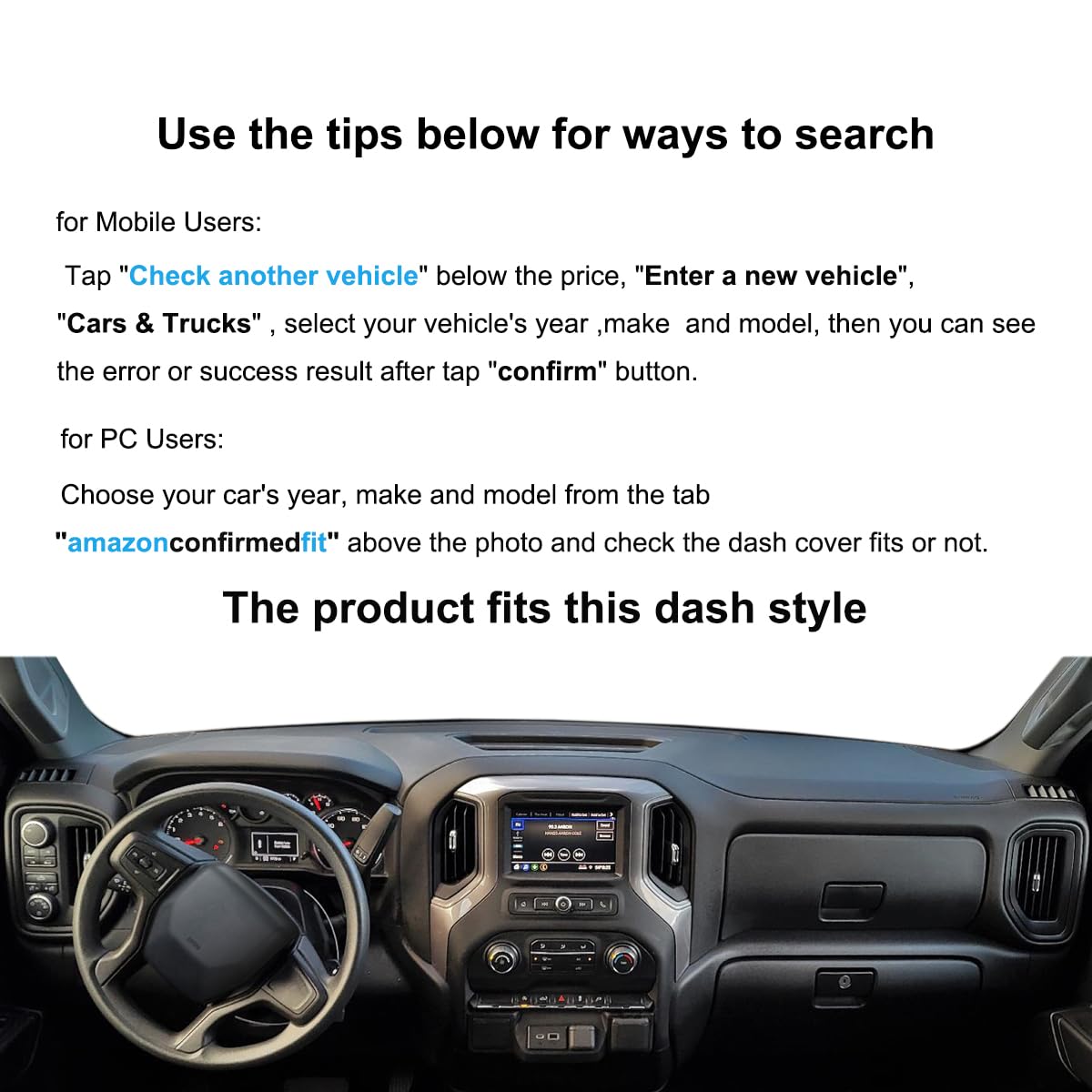Yiz installed in GMC Sierra driver view reduces glare and heat benefit