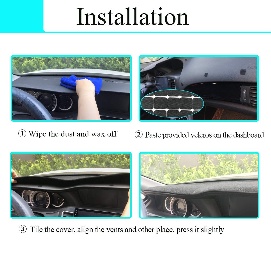 Yiz dash cover in pickup cabin lifestyle image enhancing interior comfort benefit