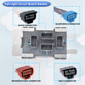 YIZHIHUA wiring harness connection detail showing secure waterproof contact