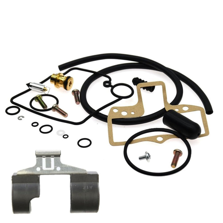 YJGZSVK front packaging showing complete carburetor rebuild kit and fitment