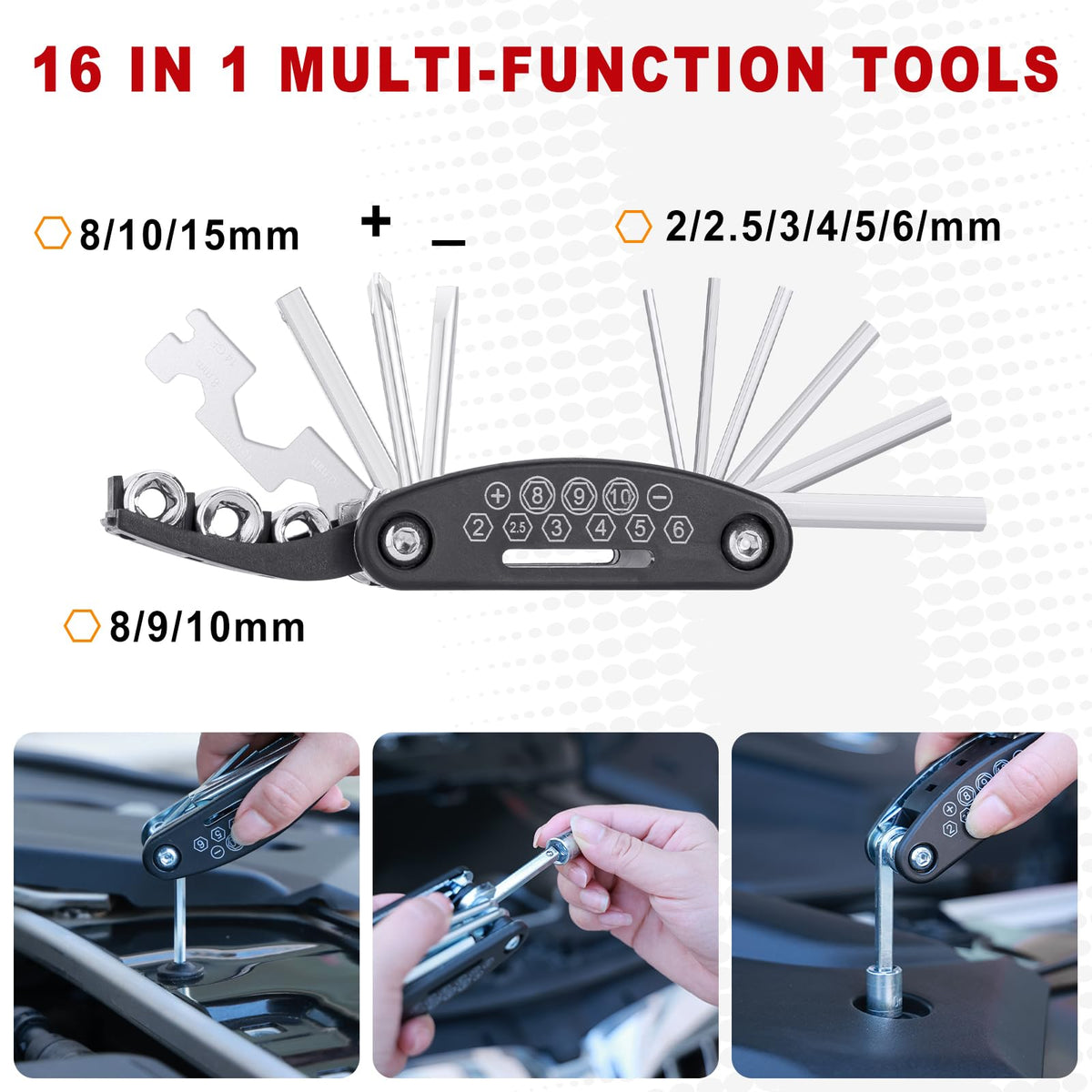 YJUSMAK folding shovel open demonstrating compact storage and digging power