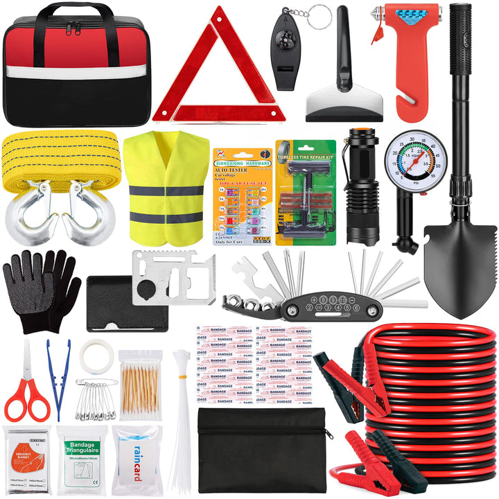 YJUSMAK front bag and contents organized for quick access and readiness