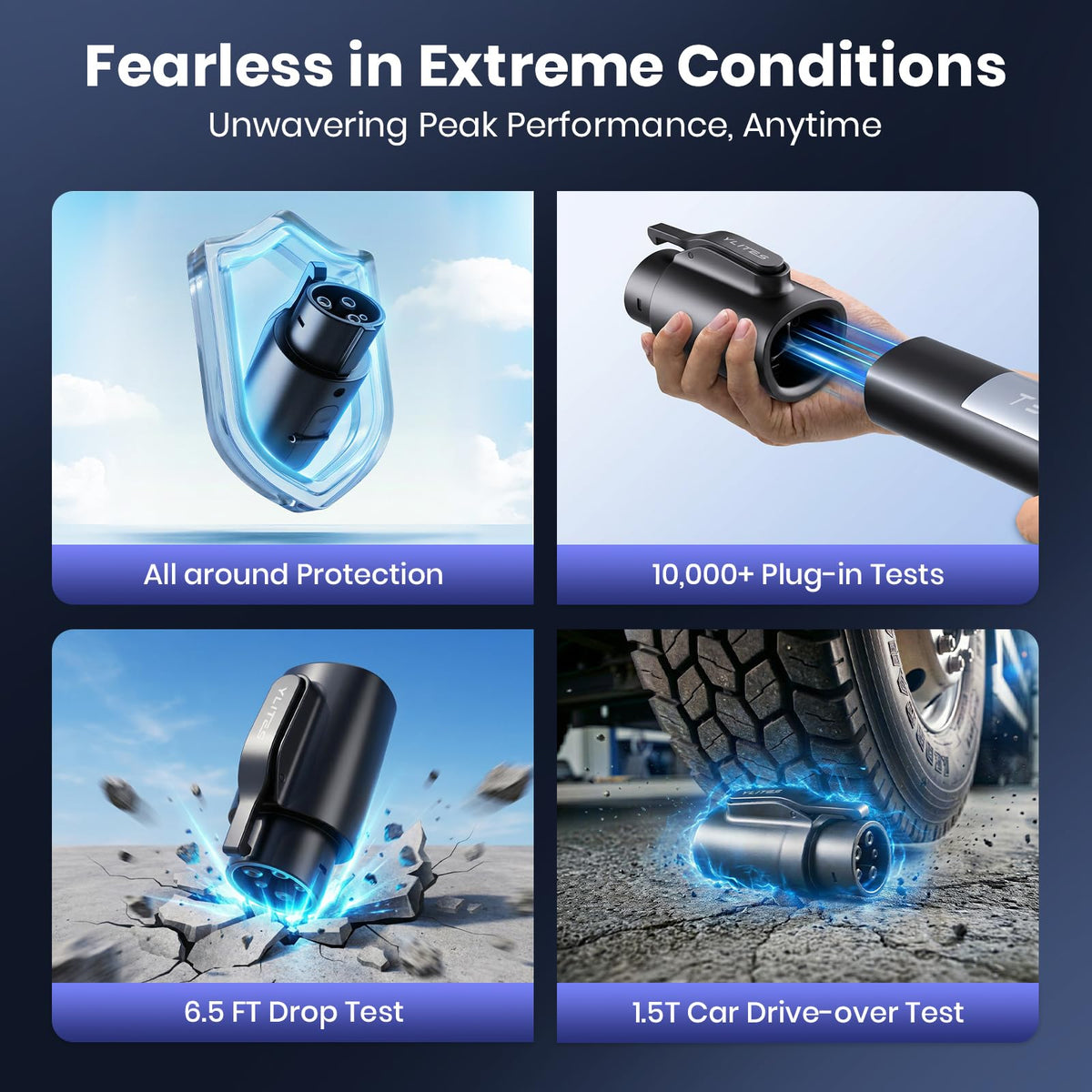YLITES label and certifications image showing FCC and CE safety assurance