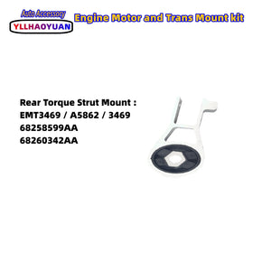 Yllhaoyuan mount kit installed under hood demonstrating secure engine support