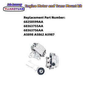 Yllhaoyuan left transmission mount detail showing robust metal construction and fit