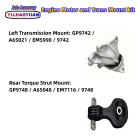 Yllhaoyuan mounts installed under hood reducing vibration and improving comfort