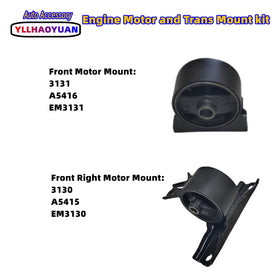 Yllhaoyuan mount installed in engine bay demonstrating restored engine alignment